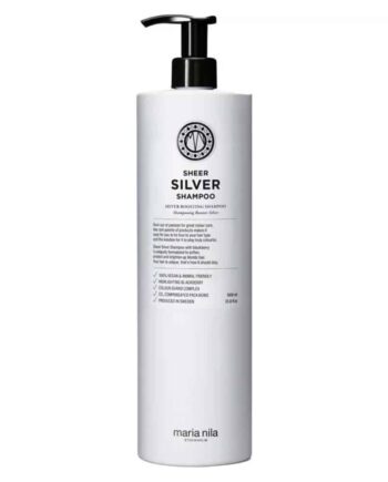 Maria Nila Sheer Silver Shampoo 1000ml - Hairtime  - 7391681036437