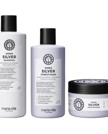 Maria Nila Sheer Silver Trio 350ml300ml250ml - Hairtime  - 60116520808889