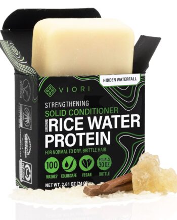Viori Conditioner Bar Til Volume & Styrke Rice Water & Hidden Waterfall Balsam Bar Viori Studiobuus - Viori Hairtime  - 195893018840