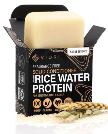 Viori Conditioner Bar Til Volume & Styrke Rice Water & Native Essence Balsam Bar Viori Studiobuus - Viori Hairtime  - 195893101986