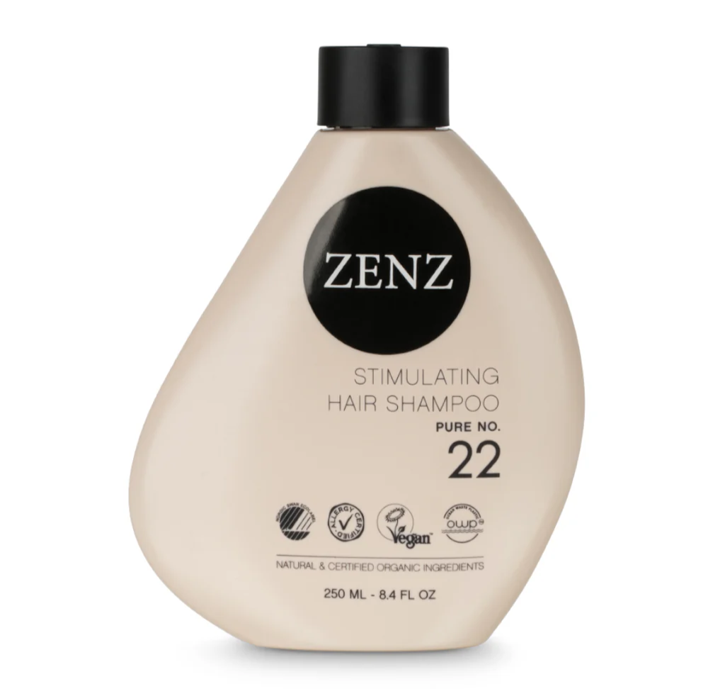 Zenz Organic Stimulating Hair Shampoo Pure 250ml - Zenz Organic Hairtime  - 5715012002885