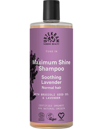 Veganskurtekram Shampoo Soothing Lavender Normal Hår - Urtekram Hairtime  - 5701058011295