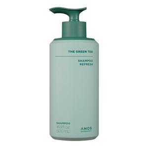 Grøn Amos Professional The Green Tea Shampoo Refresh 500 - Hairtime  - 8801675611858