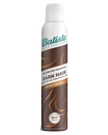 Brun (Brown), D Batiste Dry Shampoo Hint Colour Dark 200 - Batiste Hairtime  - 5010724527443