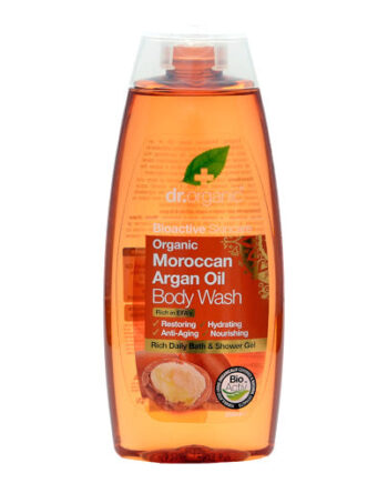 Organic Bath & Shower Argan - Dr. Organic Hairtime  - 5060176674646