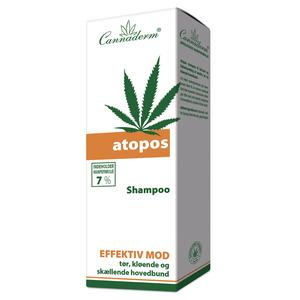 Cannaderm Atopos Shampoo Tør & Kløende Hovedbund 150 - Cannaderm Hairtime  - 8594054232644