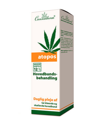 Cannaderm Hovedbundsbehandling Atopos - Cannaderm Hairtime  - 8594059736253