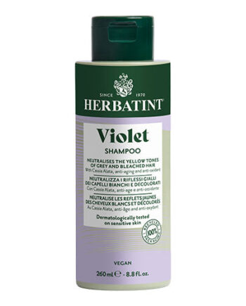 Veganskherbatint Violet Shampoo - Herbatint Hairtime  - 8016744807326