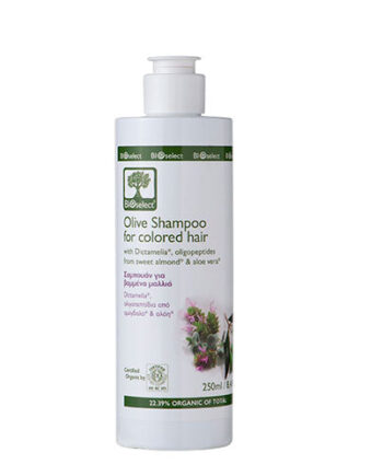 Bioselect Olive Shampoo For Colored Hair - Bioselect Hairtime  - 5200306431668