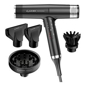 Sort Gama Professional Iq2 Føntørre Black Stk - Gama Hairtime  - 8023277146020