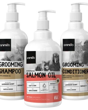 Kombipakke Til Pelspleje Hos Hunde - Animigo Hairtime  - 5056128127551