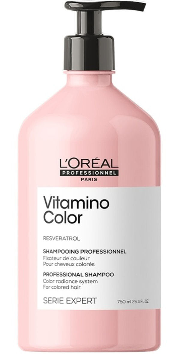 Oral Paris Professionnel Serie Expert Vitamino Color Resveratrol Shampoo 750ml - Hairtime  - 3474636974238