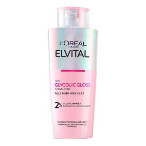 Oral Paris Elvital Glycolic Gloss Shampoo 200 - L'oréal Paris Hairtime - 3600524127947