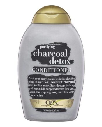Ogx Charcoal Detox Conditioner 385 - Ogx Hairtime  - 0022796672018