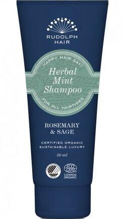 Rudolph Care Herbal Mint Shampoo 50ml - Rudolph Care Hairtime  - 5710111001227