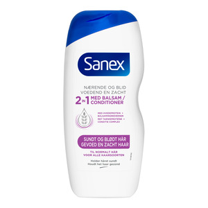 Sanex Shampoo Med Balsam 250 - Sanex Hairtime  - 8714789896991