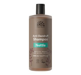 Urtekram Shampoo Mod Skæl Brændenælde Ampbull 500ml - Urtekram Hairtime  - 5765228838303
