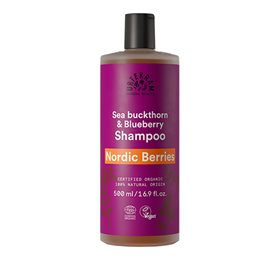 Urtekram Shampoo Nordic Berries Ampbull 500ml - Urtekram Hairtime  - 5765228836590