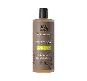 Urtekram Shampoo Tea Tree Ampbull 500ml - Urtekram Hairtime  - 5765228837467