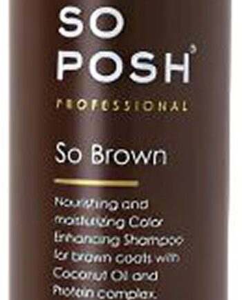Posh Professional Brown Nourishing And Moisturizing Shampoo Til Dyr - Hairtime  - 4742022990094