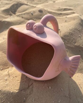 Rosa Vandkande Børn Stormundet Fisk Strand Bad Hårvask - Scrunch Hairtime  - 5060240383610