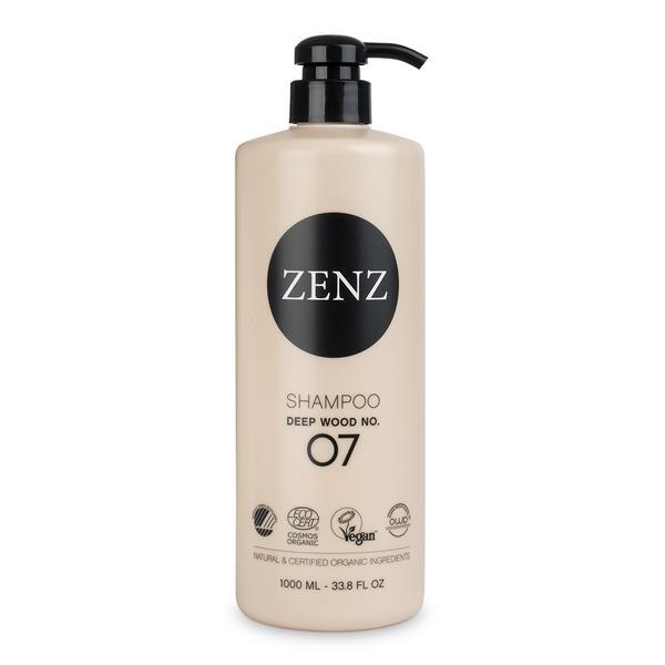 Zenz Organic Shampoo Deep Wood Version 1000ml - Zenz Organic Hairtime  - 5715012000690